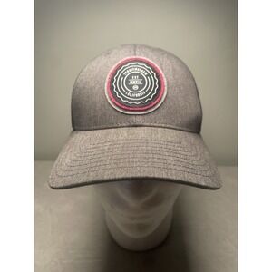 Travis Matthew Golf Hat The Patch Gray Trucker Mesh Snapback Baseball Cap